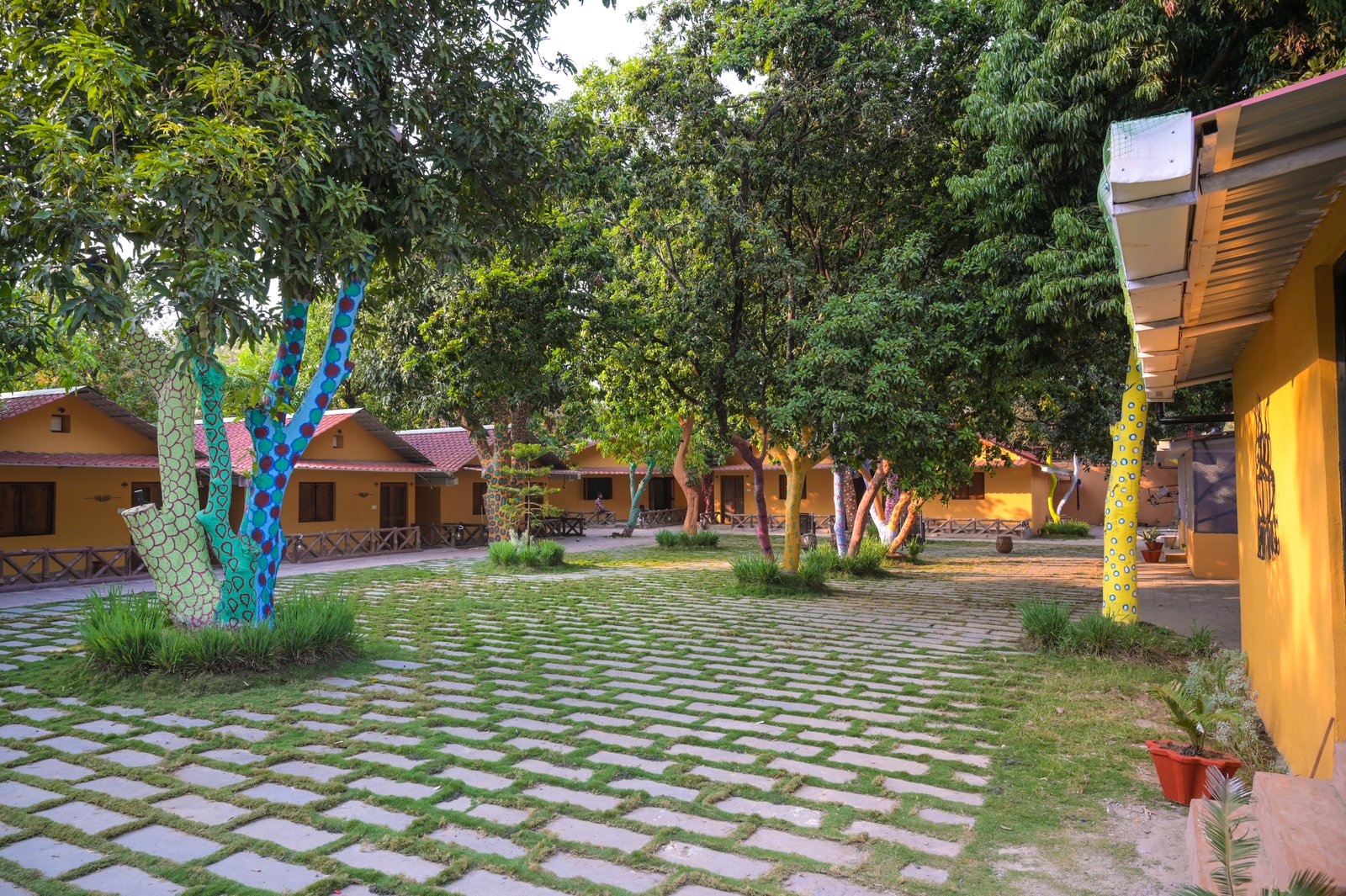 Champa Baag Soft Lighting Architecture Elements