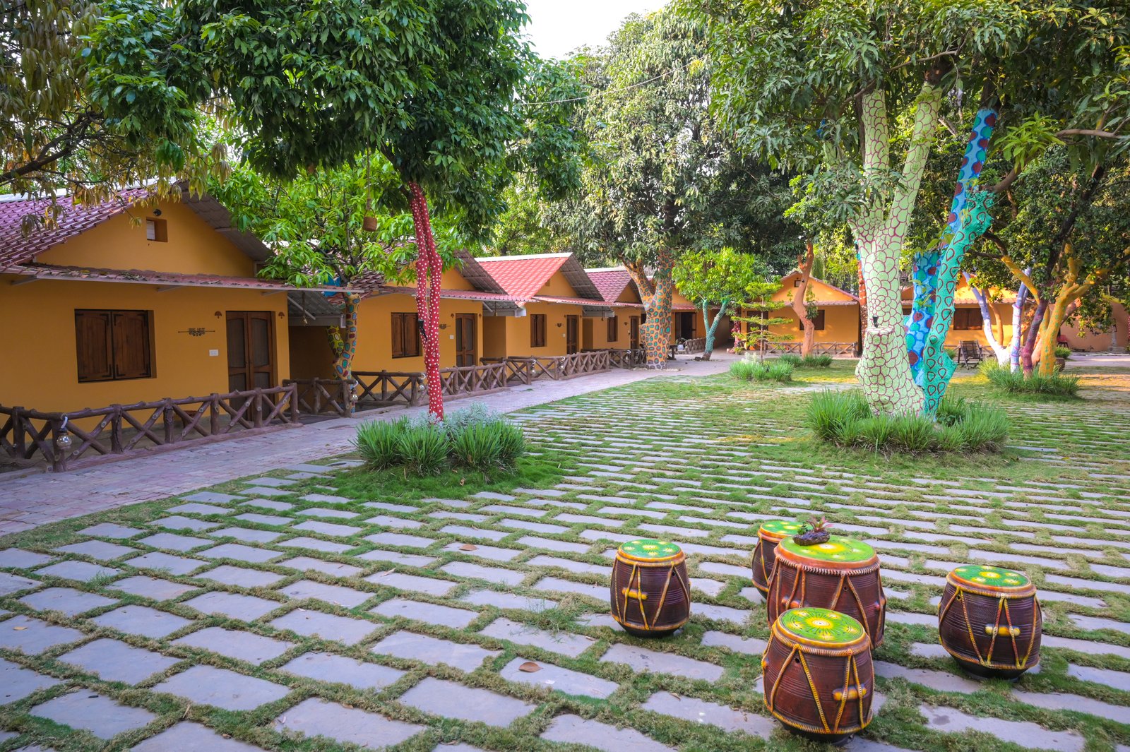 Champa Baag Courtyard Veranda Space